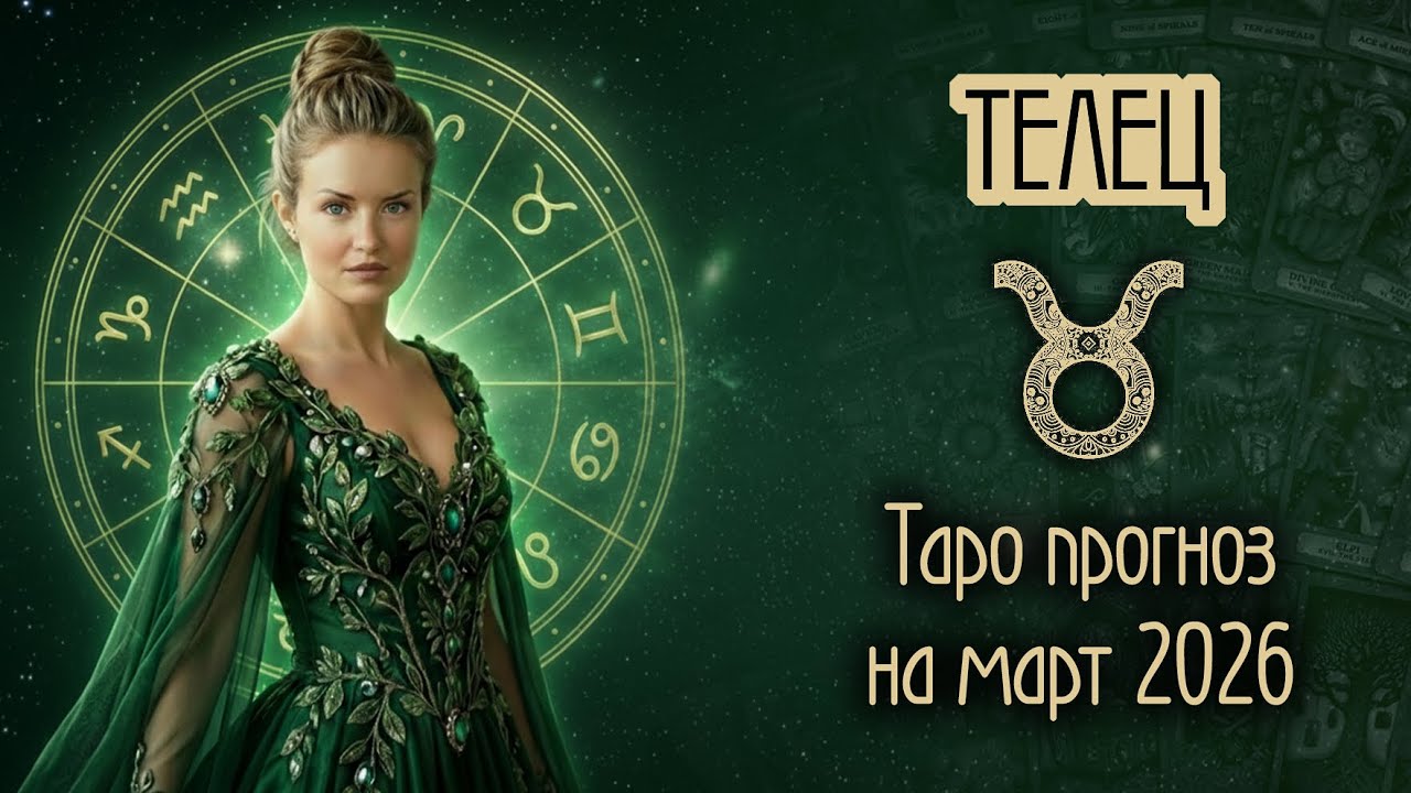 ♉️ ТЕЛЕЦ - Месяц обновления и удачи. ТАРО прогноз на МАРТ 2026