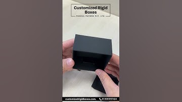 Slide open luxury. The drawer box that turns every unboxing into an experience." ✨📦