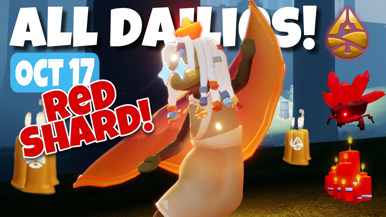 Sky Dailies! All Season Candles, Quests, Cakes, and Red Shard in Hidden Forest nastymold Oct 17