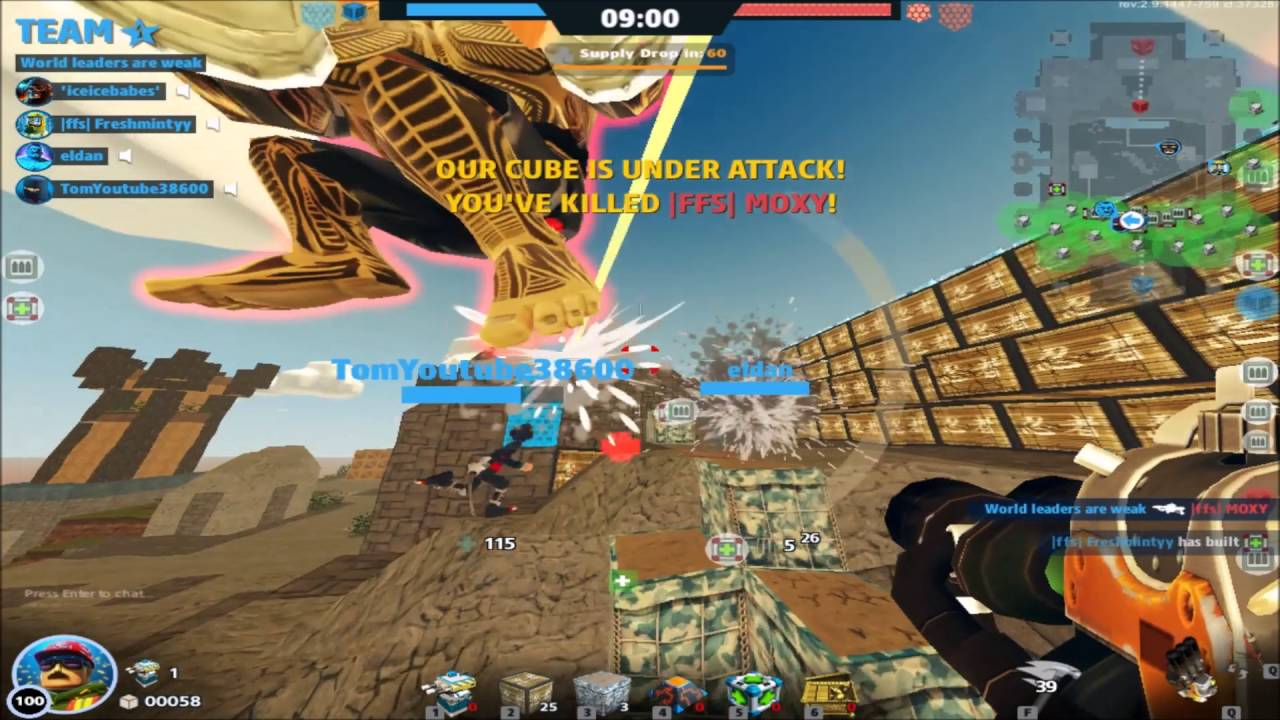 Block N Load 4v5 High level ranked match