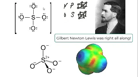 AP08.15 Lewis dot and formal charge for the sulfate ion