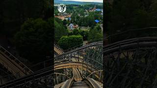 Tallest Wooden Roller Coaster in Alabama! #rollercoaster #shorts #viral #trending #rampage #pov #fyp