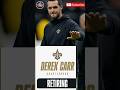 End of an Era: Derek Carr Retires from the NFL in 2025! #nfl #raiders #neworleanssaints