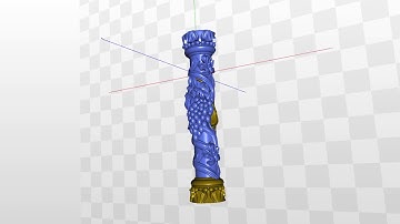 Baluster models STL for CNC routers