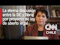 Provoste afirma que proyecto de aborto legal nunca le ha molestado a la DC