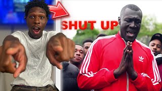 STORMZY - SHUT UP [REACTION]: First Time Hearing UK London Music!