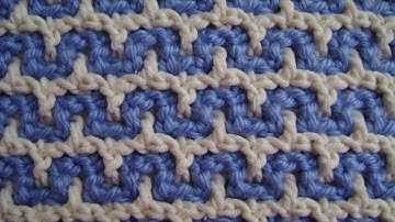 Interlocking Crochet™ - Castle Top