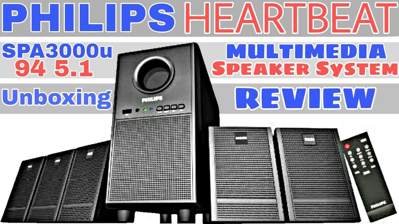 Best Philips Heartbeat SPA3000u/94 5.1 