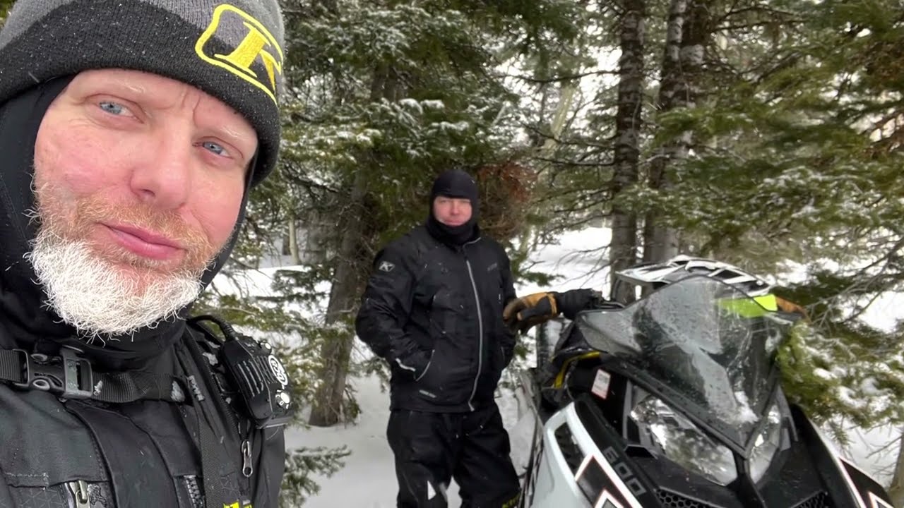 Day 23: Mud Slingers & Tree Huggers - Spring Riding Conditions - ‘22 Skidoo Summit Expert Turbo 850.