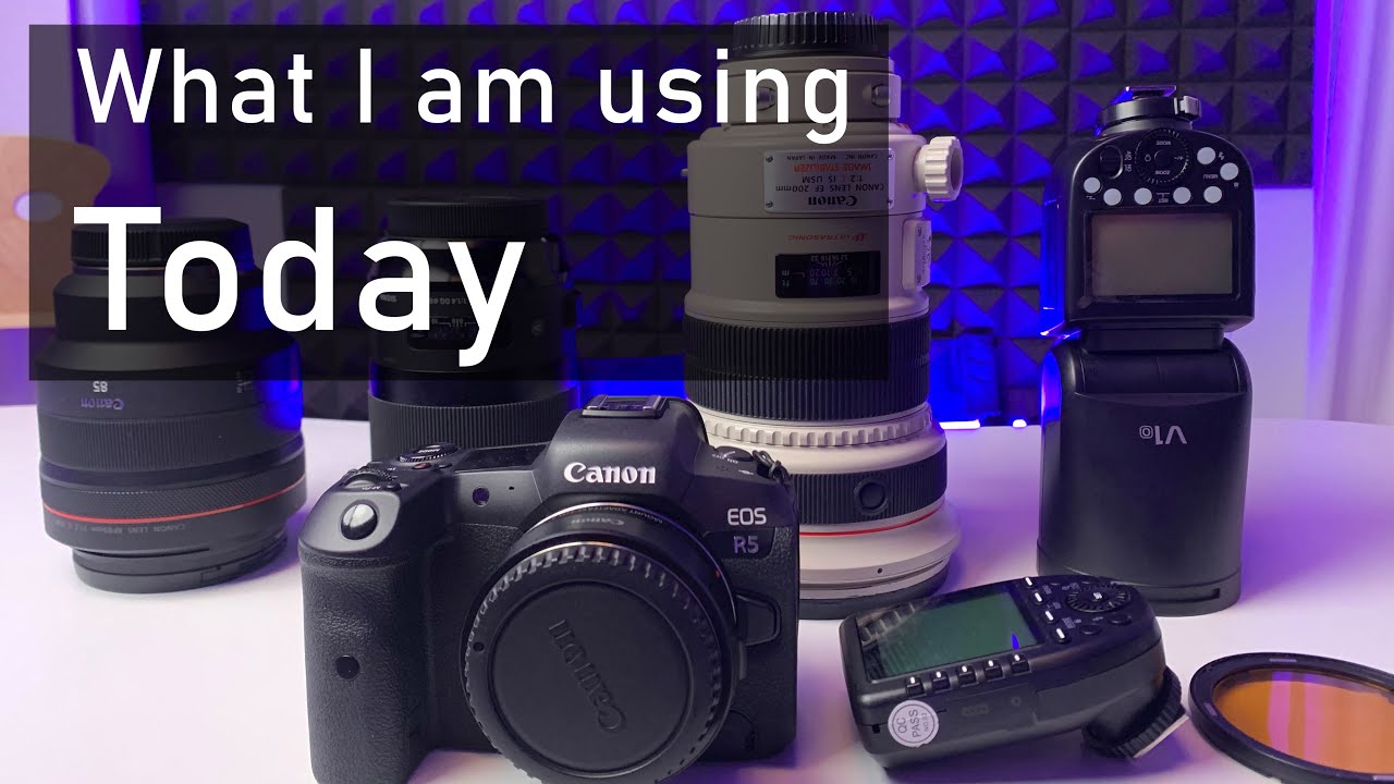What Am I Using Today (Canon R5, RF and EF Glass, Godox Flash) YouTube