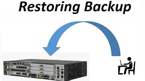 Tejas OLT Config file Restore Procedure