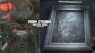DOOM Eternal Easter Egg: Doom Slayer's old Praetor Suit and his pet Bunny Daisy!