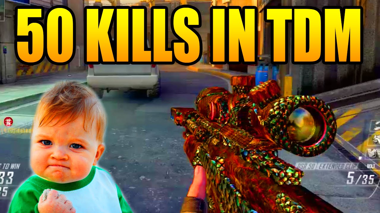 I FU*KING HIT IT - 50 KILL TDM!