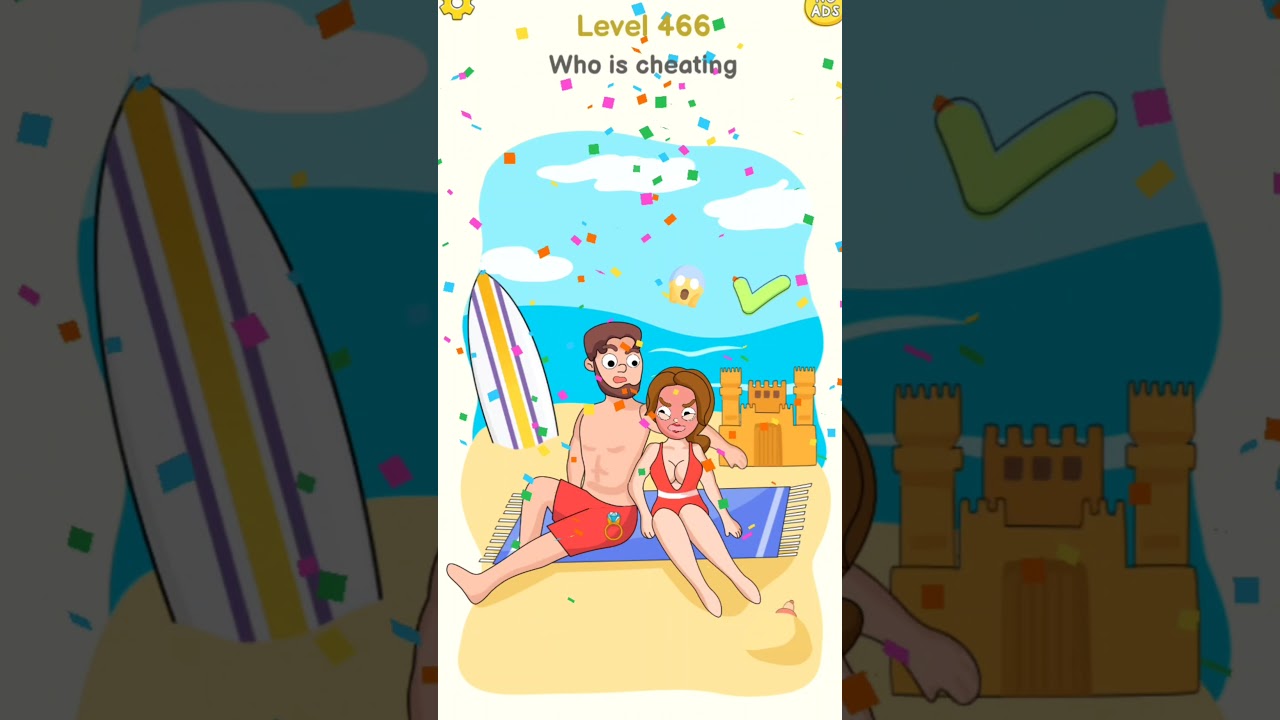 Delete Puzzle  :  Erase One Part All Levels Game Play 