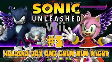 Sonic Unleashed Wii part 5 Holoska day and Chun-nun night (4K 60FPS)