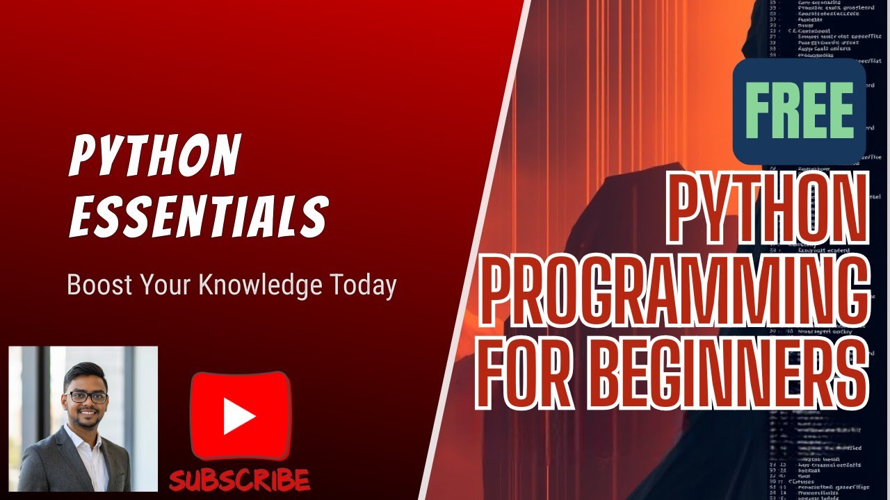 Free Python Programming for Beginners 2025 in 7 Days | Day: 03 - YouTube