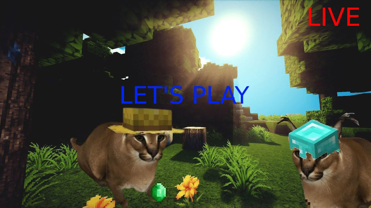 Floppa Mc LET'S PLAY MINECRAFT - FLOPPA DAY 2 - YouTube