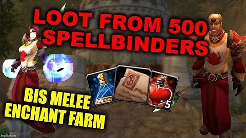 500 SCARLET SPELLBINDERS WORLD OF WARCRAFT CLASSIC CRUSADER ENCHANT FARM