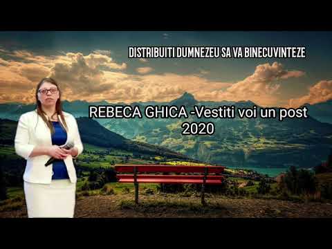 Rebeca Ghica - Vestiti voi Un post | OFFICIAL VIDEO 2020