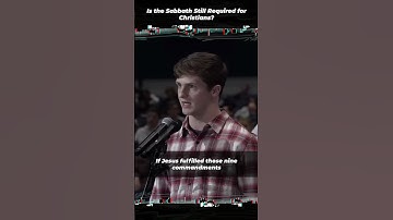 Is de sabbat nog steeds een vereiste voor christenen?