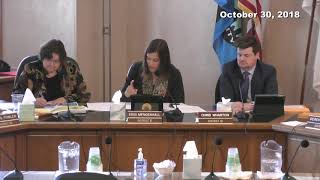 Salt Lake City Council Limited Formal Meeting - 10/30/2018