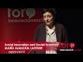 Social Innovation and Social Economy. María Almazán, Latitude