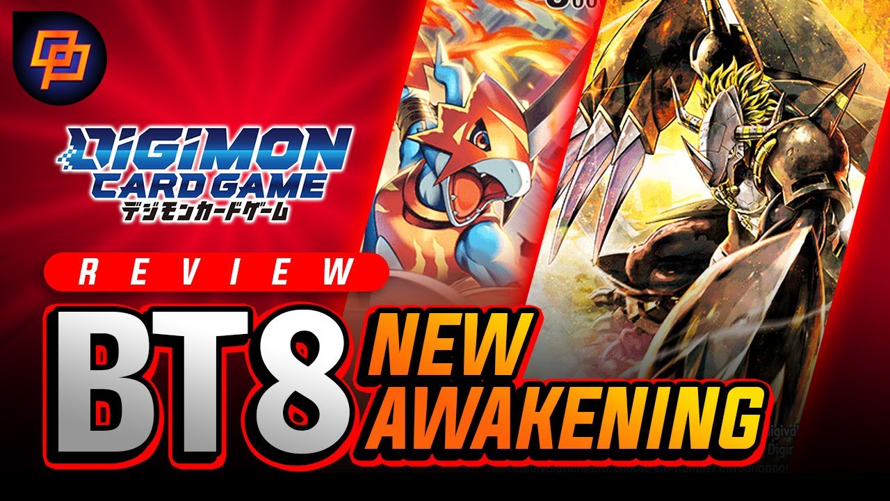 REVIEW BT8 New Awakening [ROJO] | Digimon Card Game - YouTube