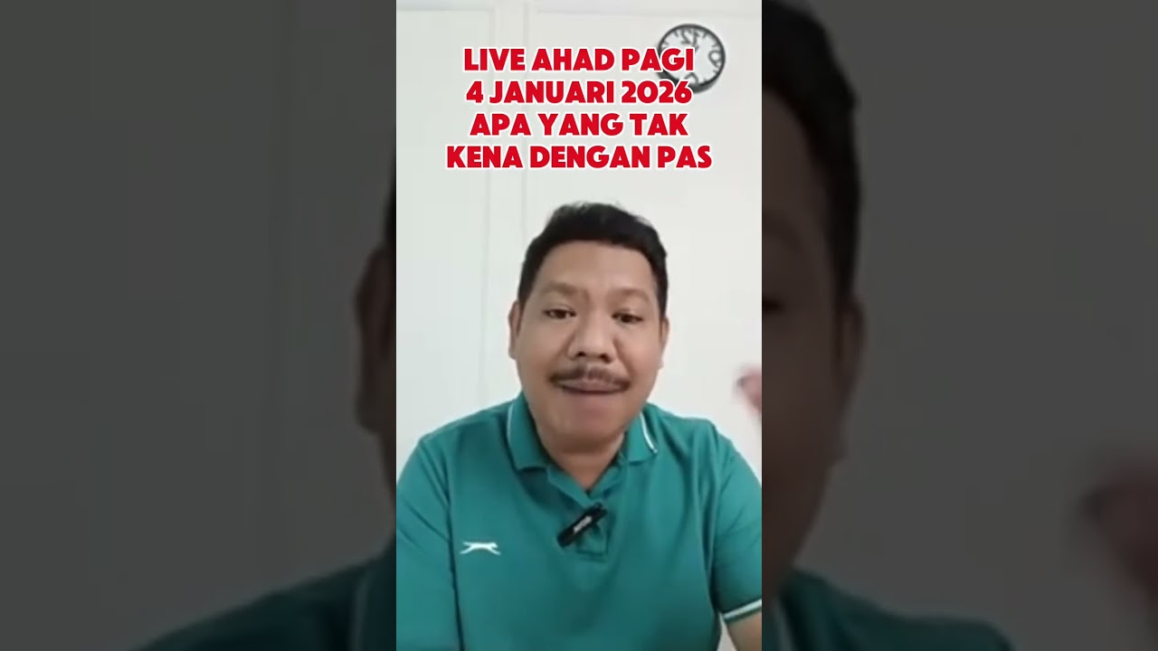 ADA YANG TAK KENA DENGAN PAS!!!