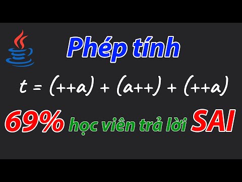 Video: Toán tử mới trả lại gì trong Java?