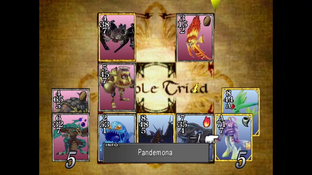 Final Fantasy VIII- Getting Laguna Card (the hardest card to get) - 14 tries