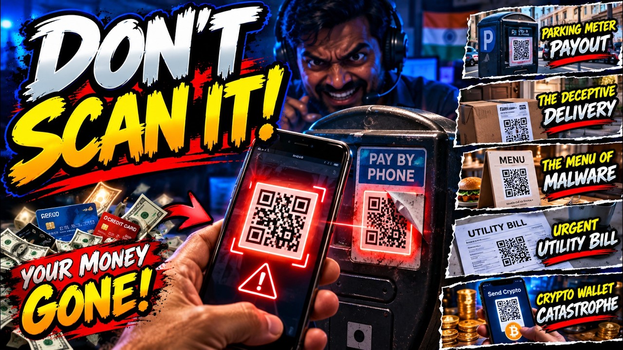 STOP Scanning QR Codes Until You Watch This! | The “Quishing” Scam Explained
