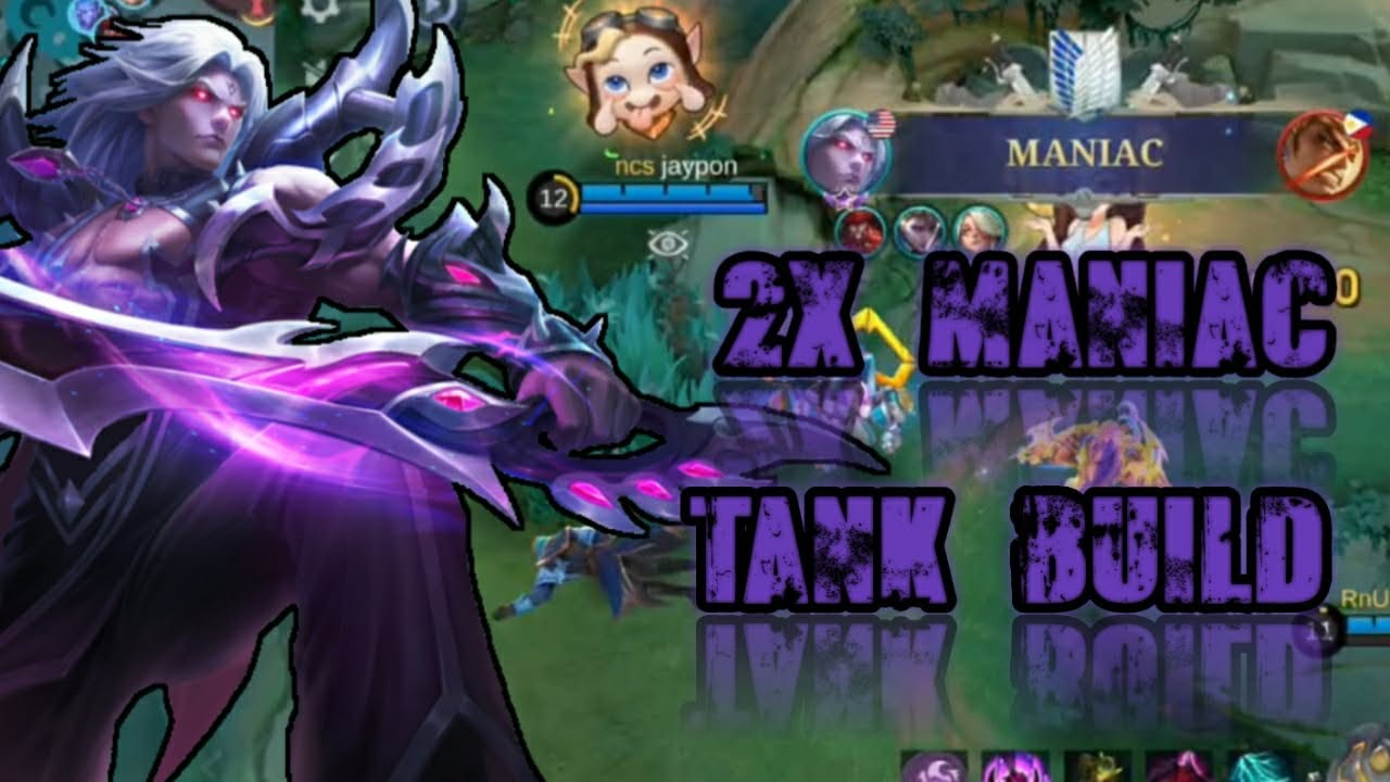 2x Maniac | Tank Build | X2PE Martis EXP Lane Hypercarry Gameplay