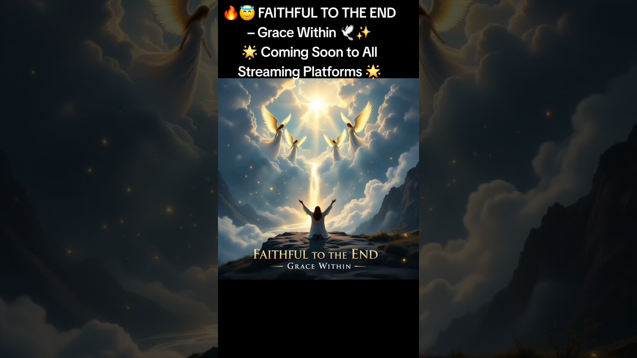 Faithful to the End | Grace Within 👑 (Official Shorts)  #gospelsong