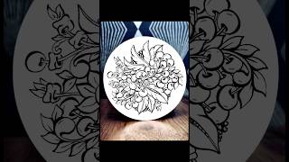 🌿 Mooka Garden 🪴 #mooka #garden #zentangle #botanical