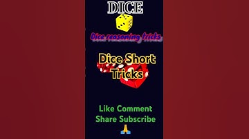Dice Reasoning Tricks|| Dice Short Trick | লুডুর ছক্কা #maths #shorts #shortsfeed #viral #shortvideo