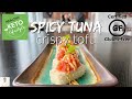 Spicy Tuna Crispy Tofu | Gluten Free and Keto Friendly