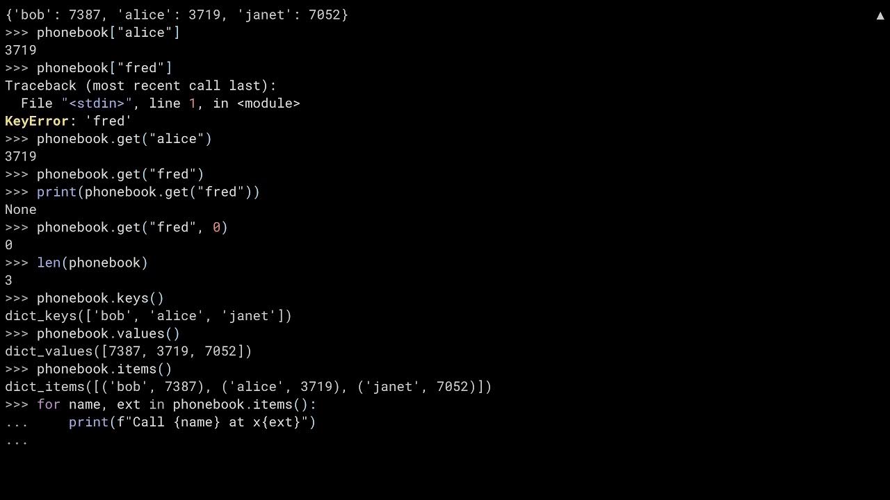 Python expect. Python expect