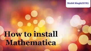 How to install Mathematica in windows ,  (Mathematica tutorials-I) screenshot 3