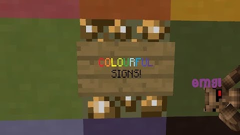 Minecraft: How to Get Custom Signs on Hypixel! | Hypixel Housing