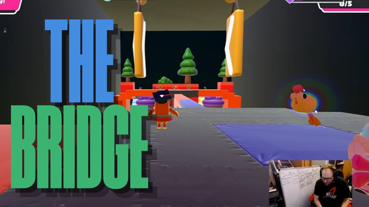 Fall Guys Creative Map | Survival | THE BRIDGE | 586