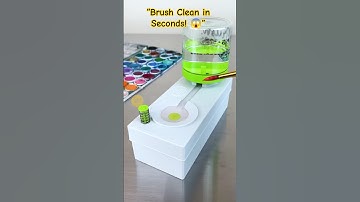 “Game-Changer for Artists! Testing the Paint Brush Rinser 🎨🔥 #shorts #shortsfeed ”