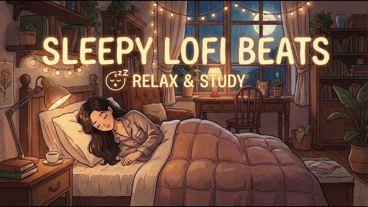 Fall Asleep in 3 Minutes 💤 2 Hour Deep Sleep Music (Rain + Lofi) #4