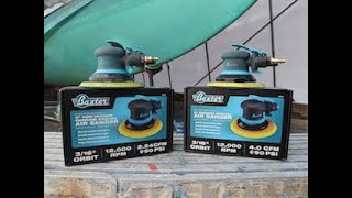 Baxter 6'' sander from Harbor freight review