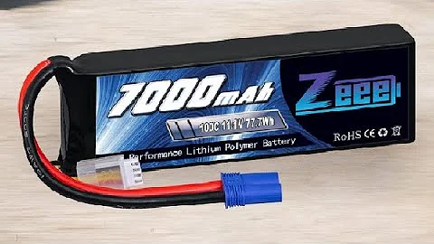 Zeee 3S Lipo Battery 7000mAh 11 1V 100C RC Batteries EC5 Connector Soft Case  Review