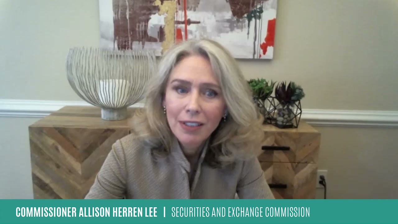 Opening Remarks from Commissioner Allison Herren Lee | SEC 2021 Small  Business Forum