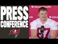 Luke Goedeke on Transition to Guard, Getting to Know Bucs Teammates | Press Conference