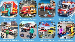 City Ambulance Doctor,Ambulance Rescue Simulator,911 Emergency Ambulance,Ambulance Simulator screenshot 2