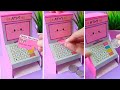 How to make miniature atm machine  easy paper craft  diy miniature crafts ideas  school project