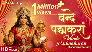 Lakshmi Ashtotaram | Vande Padmakaram| Powerful mantra of goddess lakshami | Only on Sanatan App 🙏✨ screenshot 5