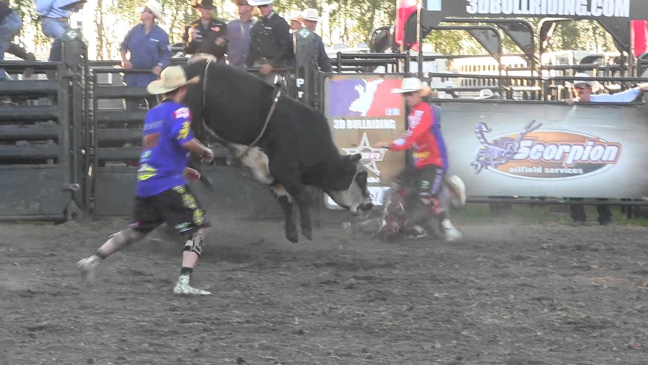 Devon Amazing whoops Canadain Outlaw for 82 points (PBR)